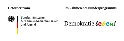 Logo Bundesministerium für Familie, Senioren, Frauen und Jugend